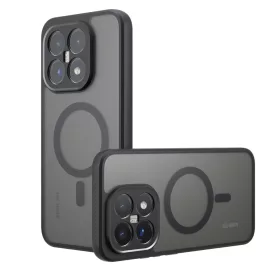   Techsuit - PureFrost MagSafe Ütésálló tok - Xiaomi 15T - Matt fekete