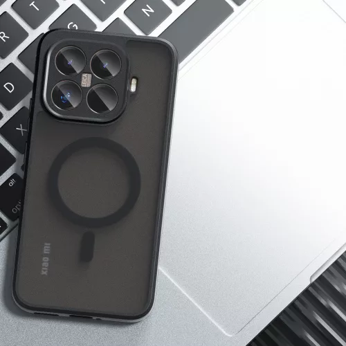 Techsuit - PureFrost MagSafe Ütésálló tok - Xiaomi 15T - Matt fekete