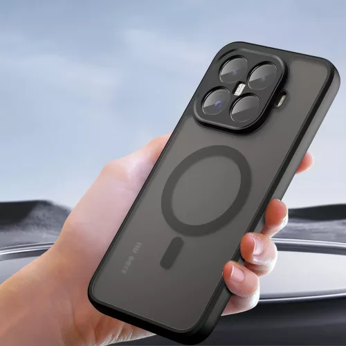 Techsuit - PureFrost MagSafe Ütésálló tok - Xiaomi 15T - Matt fekete