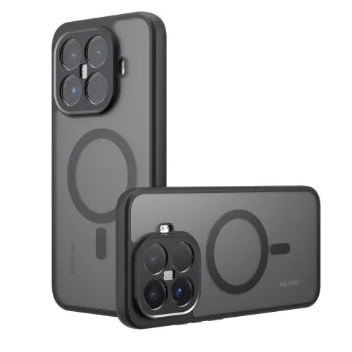 Techsuit - PureFrost MagSafe Ütésálló tok - Xiaomi 15T Pro - Matt fekete