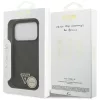 Guess - Leather 4G Triangle Strass MagSafe (GUHMP17XP4TDPLK) - iPhone 17 Pro Max - Black