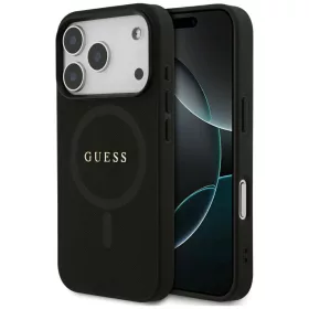   Guess - Saffiano Klasszikus Logó MagSafe (GUHMP17XPSAHMCK) - iPhone 17 Pro Max - Fekete