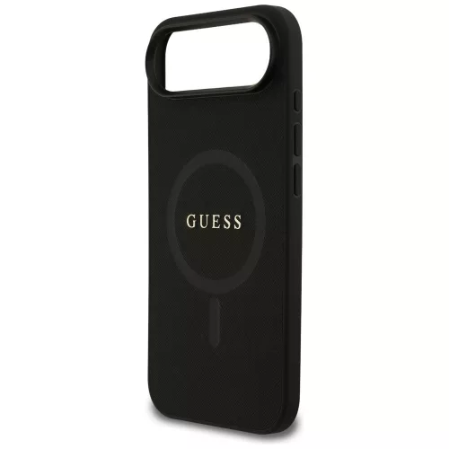 Guess - Saffiano Classic Logo MagSafe (GUHMP17MPSAHMCK) - iPhone 17 Air - Black