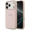 Guess - Saffiano Klasszikus Logó MagSafe (GUHMP17XPSAHMCP) - iPhone 17 Pro Max - Rózsaszín