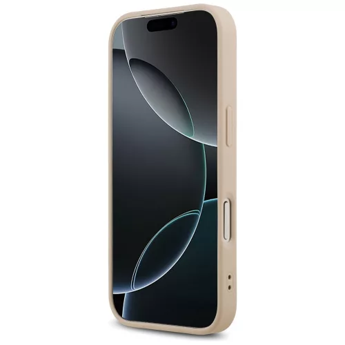 Guess - Saffiano Klasszikus Logó MagSafe (GUHMP17XPSAHMCP) - iPhone 17 Pro Max - Rózsaszín