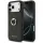 Guess - Keménytok 4G Gyűrűs Tartó (GUHCP17X4GMRGR) - iPhone 17 Pro Max - Fekete