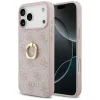 Guess - Keménytok 4G Gyűrűs Tartó (GUHCP17X4GMRPI) - iPhone 17 Pro Max - Rózsaszín