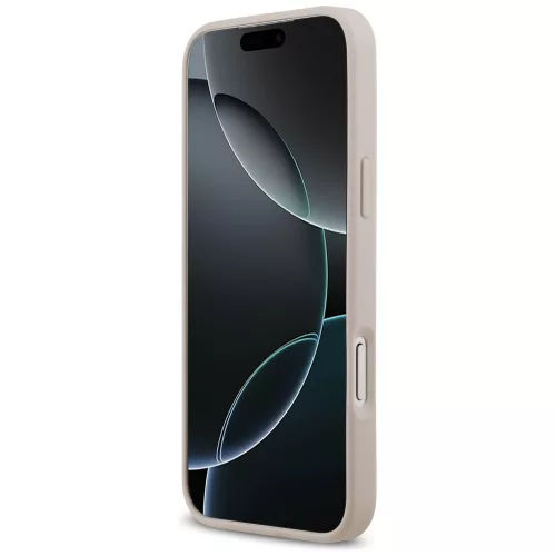 Guess - Keménytok 4G Gyűrűs Tartó (GUHCP17X4GMRPI) - iPhone 17 Pro Max - Rózsaszín
