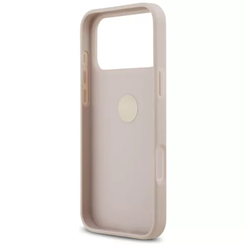 Guess - Keménytok 4G Gyűrűs Tartó (GUHCP17X4GMRPI) - iPhone 17 Pro Max - Rózsaszín