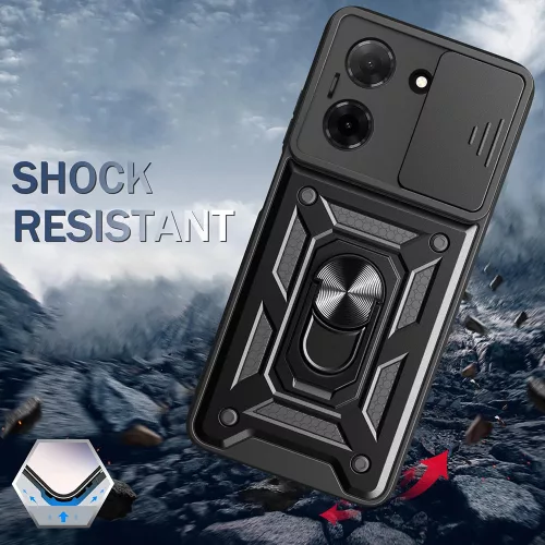Techsuit - CamShield ütésálló tok - Xiaomi Redmi 15 4G / Redmi 15 5G - Rosegold