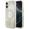Guess - Gyanta Aljú Csillámos MagSafe (GUHMP17SRGRGED) - iPhone 17 - Arany