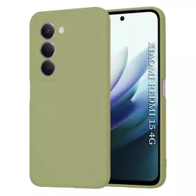   Techsuit - SoftFlex szilikon tok - Xiaomi Redmi 15 4G / Redmi 15 5G - Matcha
