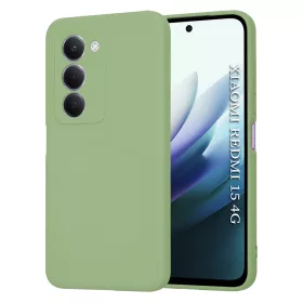   Techsuit - SoftFlex szilikon tok - Xiaomi Redmi 15 4G / Redmi 15 5G - Mentazöld