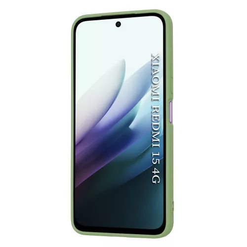 Techsuit - SoftFlex szilikon tok - Xiaomi Redmi 15 4G / Redmi 15 5G - Mentazöld