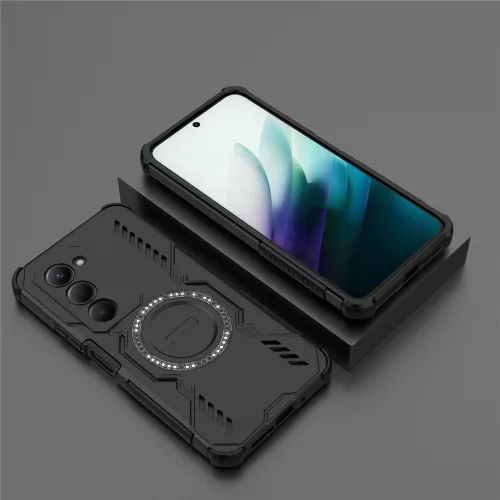 Techsuit - ArmorMag ütésálló tok - Xiaomi Redmi 15 4G / Redmi 15 5G - Fekete