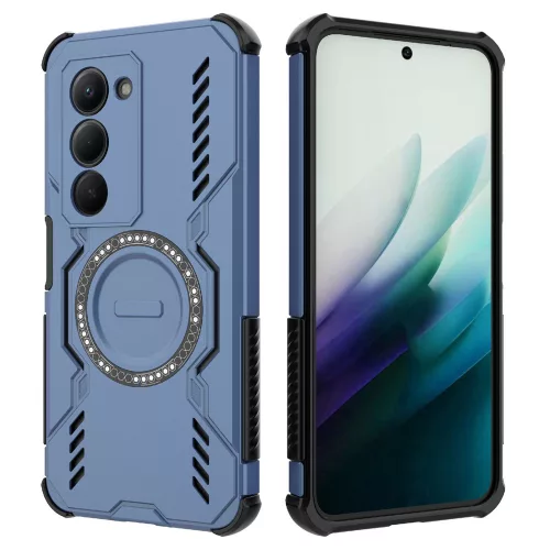 Techsuit - ArmorMag Case - Xiaomi Redmi 15 4G / Redmi 15 5G - Kék