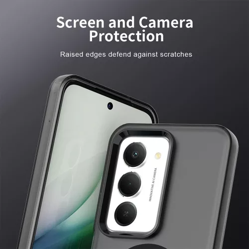 Techsuit - CandyCase MagSafe tok - Xiaomi Redmi 15 4G / Redmi 15 5G - Fekete