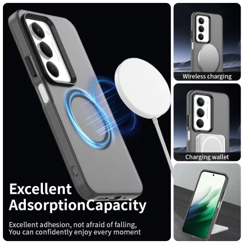 Techsuit - CandyCase MagSafe tok - Xiaomi Redmi 15 4G / Redmi 15 5G - Fekete