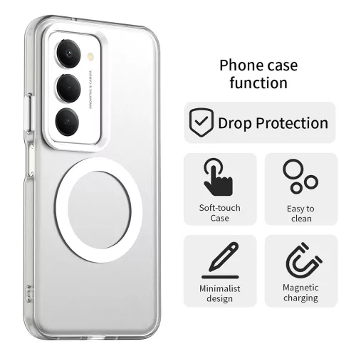 Techsuit - CandyCase MagSafe tok - Xiaomi Redmi 15 4G / Redmi 15 5G - Fehér