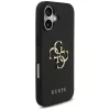 Guess - Keménytok 4G Szemcsézett Nagy és Klasszikus Logó (GUHCP17SPGT4MBK) - iPhone 17 - Fekete