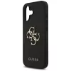 Guess - Keménytok 4G Szemcsézett Nagy és Klasszikus Logó (GUHCP17SPGT4MBK) - iPhone 17 - Fekete