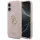 Guess - Keménytok 4G Szemcsézett Nagy és Klasszikus Logó (GUHCP17SPGT4MBP) - iPhone 17 - Rózsaszín