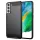 Techsuit - Carbon szilikon tok - Samsung Galaxy S21 FE - Fekete