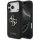 Guess - Keménytok 4G Szemcsézett Nagy és Klasszikus Logó (GUHCP17LPGT4MBK) - iPhone 17 Pro - Fekete