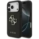 Guess - Keménytok 4G Szemcsézett Nagy és Klasszikus Logó (GUHCP17LPGT4MBK) - iPhone 17 Pro - Fekete