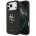 Guess - Keménytok 4G Szemcsézett Nagy és Klasszikus Logó (GUHCP17XPGT4MBK) - iPhone 17 Pro Max - Fekete