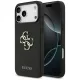 Guess - Keménytok 4G Szemcsézett Nagy és Klasszikus Logó (GUHCP17XPGT4MBK) - iPhone 17 Pro Max - Fekete
