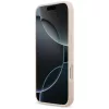 Guess - Keménytok 4G Szemcsézett Nagy és Klasszikus Logó (GUHCP17XPGT4MBP) - iPhone 17 Pro Max - Rózsaszín