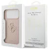 Guess - Keménytok 4G Szemcsézett Nagy és Klasszikus Logó (GUHCP17XPGT4MBP) - iPhone 17 Pro Max - Rózsaszín