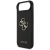 Guess - Keménytok 4G Szemcsézett Nagy és Klasszikus Logó (GUHCP17MPGT4MBK) - iPhone 17 Air - Fekete