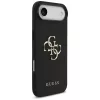 Guess - Keménytok 4G Szemcsézett Nagy és Klasszikus Logó (GUHCP17MPGT4MBK) - iPhone 17 Air - Fekete