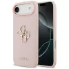 Guess - Keménytok 4G Szemcsézett Nagy és Klasszikus Logó (GUHCP17MPGT4MBP) - iPhone 17 Air - Rózsaszín