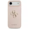 Guess - Hardcase 4G Grained Big and Classic Logo (GUHCP17MPGT4MBP) - iPhone 17 Air - Pink