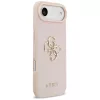 Guess - Hardcase 4G Grained Big and Classic Logo (GUHCP17MPGT4MBP) - iPhone 17 Air - Pink