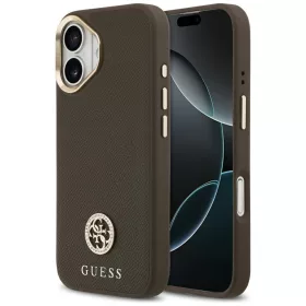   Guess - Strassz Logó MagSafe (GUHMP17SPGCRMDEW) - iPhone 17 - Barna