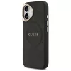 Guess - Bazsarózsás Hőpecsétes MagSafe (GUHMP17SPSAMSECK) - iPhone 17 - Fekete