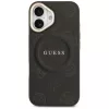 Guess - Bazsarózsás Hőpecsétes MagSafe (GUHMP17SPSAMSECK) - iPhone 17 - Fekete