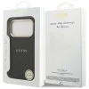 Guess - Bazsarózsás Hőpecsétes MagSafe (GUHMP17LPSAMSECK) - iPhone 17 Pro - Fekete