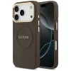 Guess - Bazsarózsás Hőpecsétes MagSafe (GUHMP17LPSAMSECW) - iPhone 17 Pro - Barna