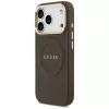Guess - Bazsarózsás Hőpecsétes MagSafe (GUHMP17LPSAMSECW) - iPhone 17 Pro - Barna