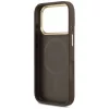 Guess - Bazsarózsás Hőpecsétes MagSafe (GUHMP17LPSAMSECW) - iPhone 17 Pro - Barna