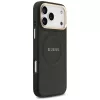 Guess - Bazsarózsás Hőpecsétes MagSafe (GUHMP17XPSAMSECK) - iPhone 17 Pro Max - Fekete