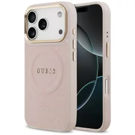   Guess - Bazsarózsás Hőpecsétes MagSafe (GUHMP17XPSAMSECP) - iPhone 17 Pro Max - Rózsaszín