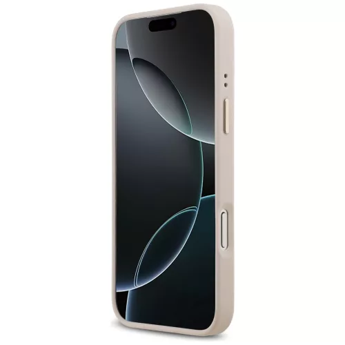 Guess - Bazsarózsás Hőpecsétes MagSafe (GUHMP17XPSAMSECP) - iPhone 17 Pro Max - Rózsaszín