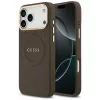 Guess - Bazsarózsás Hőpecsétes MagSafe (GUHMP17XPSAMSECW) - iPhone 17 Pro Max - Barna