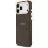 Guess - Bazsarózsás Hőpecsétes MagSafe (GUHMP17XPSAMSECW) - iPhone 17 Pro Max - Barna